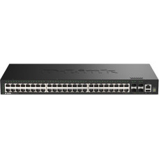 Комутатор D-Link DGS-1530-52 48xGE, 4xSFP+ Керований. L2+ Комутатор D-Link DGS-1530-52 48xGE, 4xSFP+ Керований. L2+
