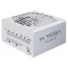 Блок живлення CHIEFTEC Vega M (1000W), >90%, 80+ Gold, 135мм FDB, 1xMB 24pin(20+4), 2xCPU 8pin(4+4), 3xMolex, 6xSATA, 4xPCIe 8pin(6+2), 1xPCIe GEN5 16pin, Fully Modular, White