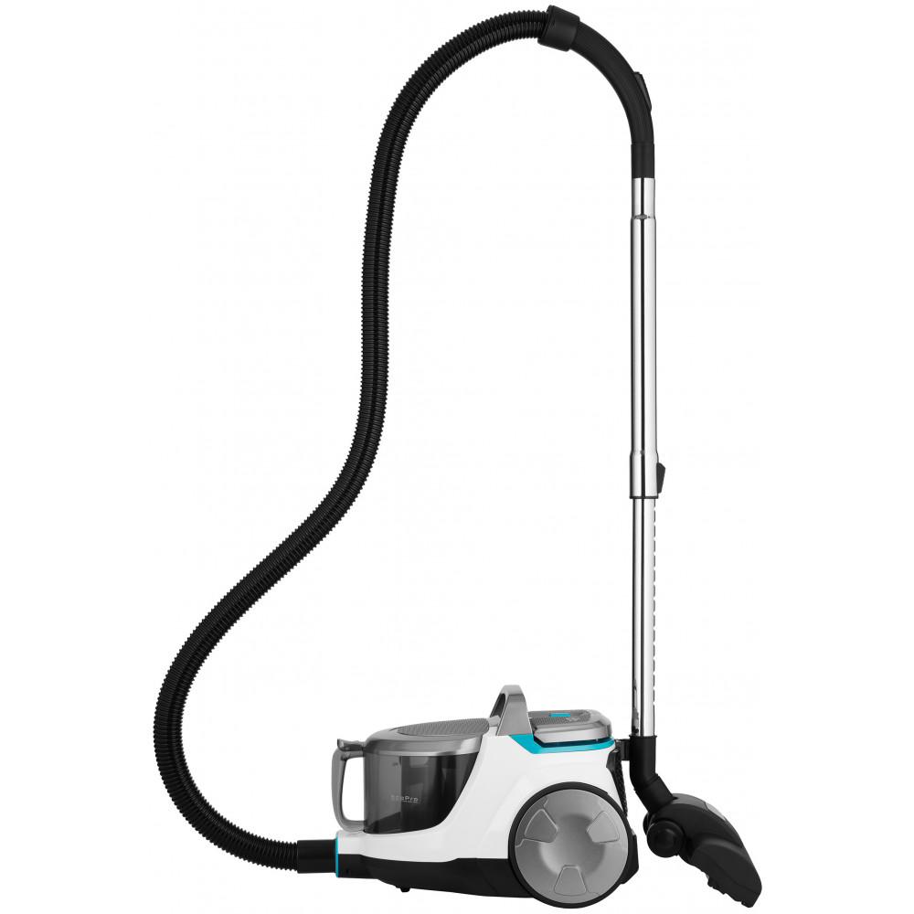 Пилосос Ardesto контейнерний, 700Вт, конт пил -2.5л, НЕРА, біло-сріблястий