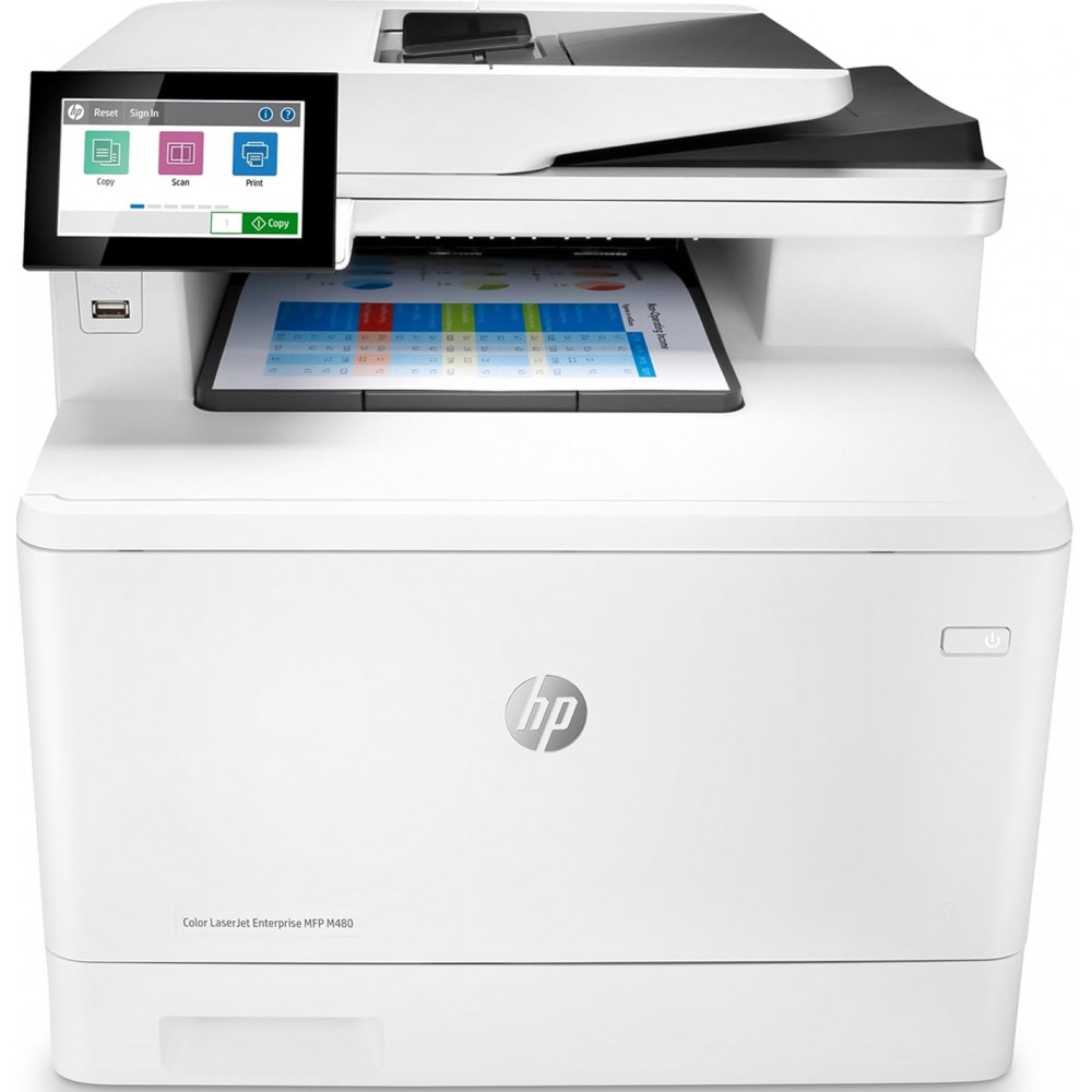 Багатофункціональний пристрій А4 кол. HP Color LaserJet Enterprise M480f