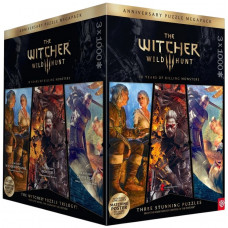 Пазл GoodLoot The Witcher 3 Wild Hunt 10 Years Of Killing Monsters Trilogy 3x1000 ел. Пазл GoodLoot The Witcher 3 Wild Hunt 10 Years Of Killing Monsters Trilogy 3x1000 ел.