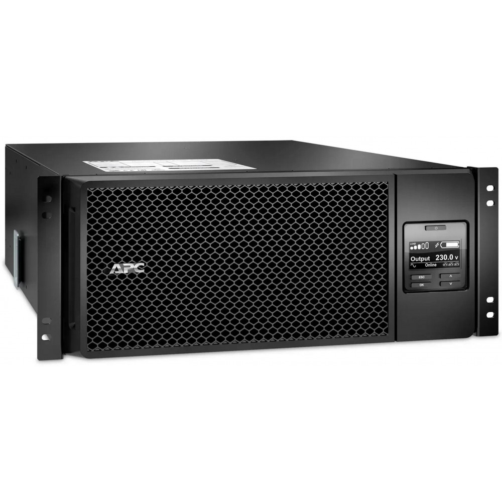 Джерело безперебійного живлення APC Smart-UPS Online 6000VA/6000W, RM 4U, LCD, USB, RS232, 6xC13, 4xC19