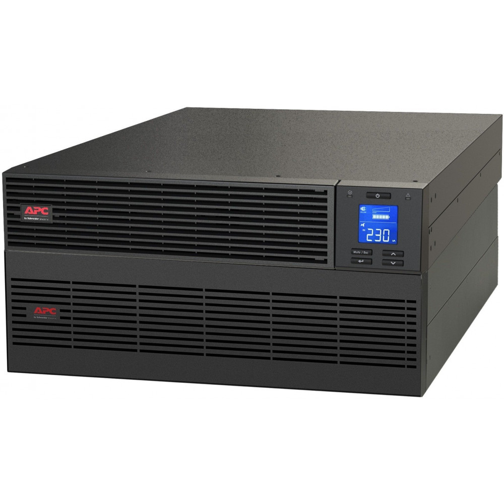 Джерело безперебійного живлення APC Easy UPS SRV 6000VA/6000W, RM 4U, LCD, USB, RS232, 6xC13, 1xC19