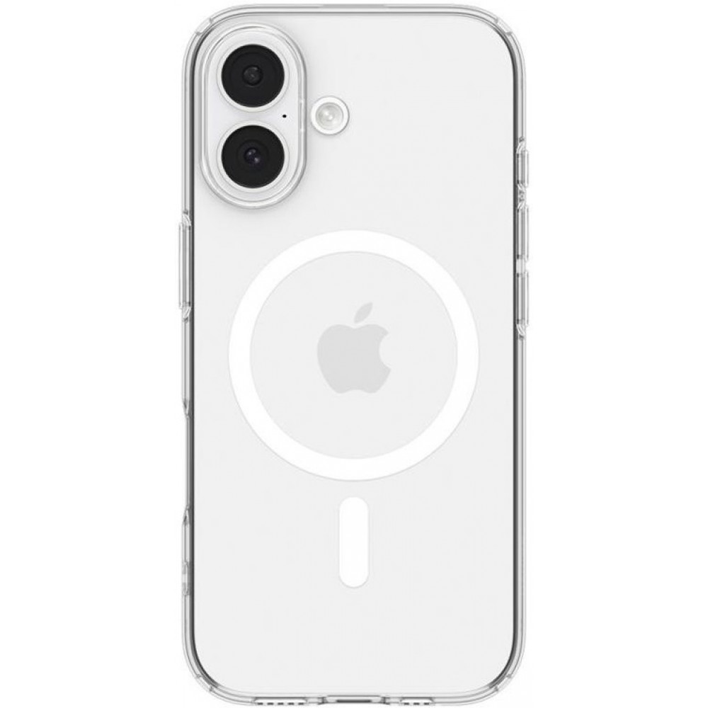 Чохол Spigen для iPhone 17, Liquid Crystal MagFit, Clear White