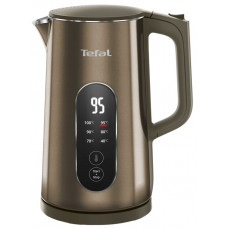 Електрочайник Tefal Selection 1.7л, з подвійними стінками, 6 темп.реж, підтримка температури, сенc. управління, бронзовий