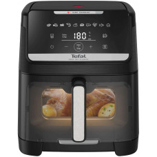 Мультипіч Tefal Easy Fry Silence XXL, 1800Вт, чаша-7, сенсорне керув., 10 програм, з віконцем, пластик, чорний