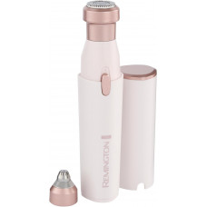 Тример Remington, для носа та вухі бороди , мережа+акум., насадок-2, сталь, рожевий