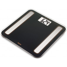 Ваги Beurer підлогові діагностичні, 180кг, підсвіч., дисплея, 1хCR2032, скло,чорний Ваги Beurer підлогові діагностичні, 180кг, підсвіч., дисплея, 1хCR2032, скло,чорний