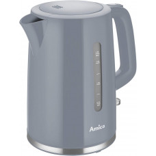 Електрочайник Amica 1.7л, пластик, сірий Електрочайник Amica 1.7л, пластик, сірий