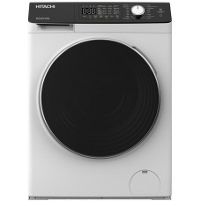 Прально-сушильна машина Hitachi фронтальна, 8(5)кг, 1400, A, 60см, дисплей, пара, інвертор, білий