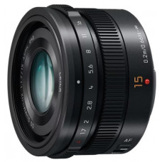 Об`єктив Panasonic Micro 4/3 Lens 15mm  f/1.7 ASPH Black