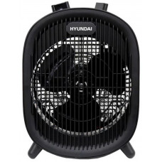 Тепловентилятор HYUNDAI HFH2000FX, 20м2, 2000Вт, мех. упр-ння, спіральний нагрів. елемент, чорний