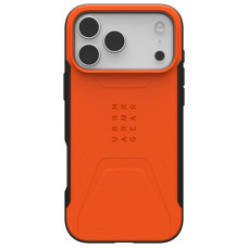 Чохол UAG для iPhone 17 Pro Max, Civilian MagSafe, Orange Чохол UAG для iPhone 17 Pro Max, Civilian MagSafe, Orange
