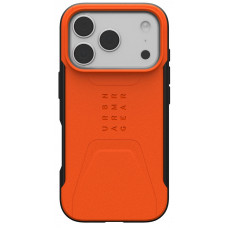 Чохол UAG для iPhone 17 Pro, Civilian MagSafe, Orange Чохол UAG для iPhone 17 Pro, Civilian MagSafe, Orange