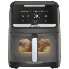 Мультипіч Tefal Easy Fry Silence XXL, 1800Вт, чаша-7, сенсорне керув., 10 програм, з віконцем, пластик, темно-сірий