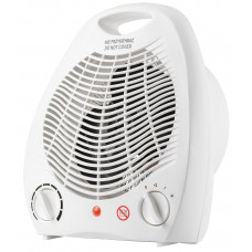 Тепловентилятор Neo Tools, 25м2, 2000Вт, мех. упр-ння, спіральний нагрів. елемент, білий