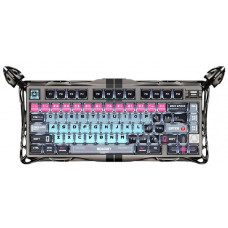 Клавіатура механічна GravaStar Mercury V75 Pro 80keys, Magnetic Jade Gaming, 8K, USB-A, RGB, Cyberpunk