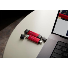 Портативний SSD Kingston  512GB USB 3.2 Gen 2 Dual USB-A R1050/W950MB/s