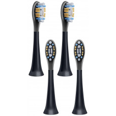 Насадки до зубних щіток Beurer SC 30/50 Premium Plaque Eraser, проти нальоту, 4 шт в комплекті, чорні
