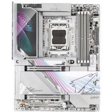 Материнська плата GIGABYTE X870E A MASTER X3D ICE sAM5 X870 4xDDR5 M.2 Wi-Fi BT HDMI DP ATX
