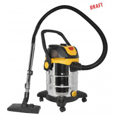 Пилосос професійний 2E PowerClean 30S 1200Вт 17кПа контейнер 30л розетка 220В/2000В вологе/сухе прибирання функція повітродувки IPX4 6.3кг