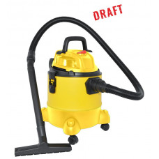 Пилосос професійний 2E PowerClean 20P 1000Вт 15кПа контейнер 20л вологе/сухе прибирання функція повітродувки IPX4 4.8кг