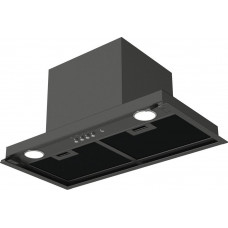 Витяжка Electrolux вбудована, 60см, 600м.куб/год., чорний