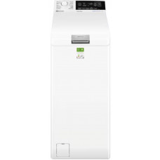 Пральна машина Electrolux вертикальна, 7кг, 1300, A, 60см, дисплей, пара, інвертор, білий