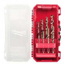 Набір свердел по металу Milwaukee HSS-Co PACKOUT, 3-10мм, кейс, 8шт