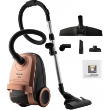 Пилосос Gorenje мішковий, 850Вт, конт пил -3л, HEPA, телескоп трубка, бронзовий