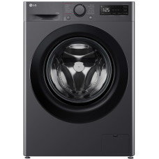 Прально-сушильна машина LG фронтальна, 9(5)кг, 1200, A, пара, 48см, дисплей, пара, інвертор, чорний