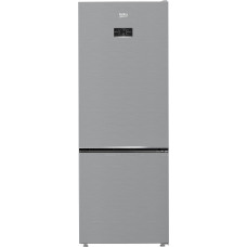 Холодильник Beko з нижн. мороз., 192x70x74.5, xолод.відд.-340л, мороз.відд.-150л, 2дв., D, NF, дисплей, HarvestFresh, нерж