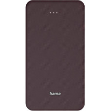 Акумулятор портативний літій-іонний Power Bank Hama 20000 мА·год, USB-C/USB-A, plum