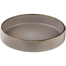 Тарілка супова ARDESTO Fasano, 850мл, 20см, кераміка, сіро-коричневий