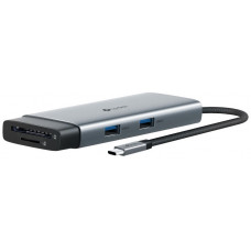 Хаб USB TP-LINK UH7020C USB-C > 2xUSB3.0/1xUSB-C/xHDMI/1xSD/1xmicroSD/1xPD 100Wh