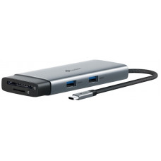 Хаб USB TP-LINK UH7021C USB-C > 3xUSB3.0/1xHDMI/1xSD/1xmicroSD/1xPD 100Wh