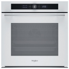 Духова шафа Whirlpool електрична, 73л, A+, дисплей, конвекція, піроліз, телескопічні напрямні, білий