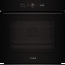 Духова шафа Whirlpool електрична, 73л, A+, дисплей, конвекція, телескопічні напрямні, чорний