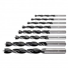 Набір свердел по дереву GRAPHITE спіральне 3-10мм 8шт
