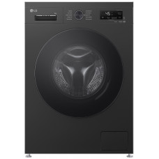 Пральна машина LG фронтальна, 9кг, 1400, A, 55см, дисплей, пара, інвертор, чорний