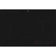 Варильна поверхня Electrolux індукційна, 80см, розширена зона, Hob2Hood, чорний матовий
