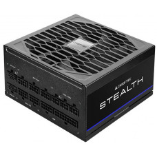 Блок живлення CHIEFTEC Stealth (1000W), >92%, 80+ Platinum, 135мм FDB, 1xMB 24pin(20+4), 2xCPU 8pin(4+4), 2xMolex, 10xSATA, 3xPCIe 8pin(6+2), 1xPCIe GEN5 16pin, Fully Modular