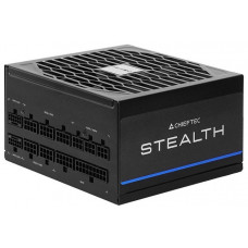 Блок живлення CHIEFTEC Stealth (1200W), >92%, 80+ Platinum, 135мм FDB, 1xMB 24pin(20+4), 2xCPU 8pin(4+4), 2xMolex, 10xSATA, 3xPCIe 8pin(6+2), 2xPCIe GEN5 16pin, Fully Modular