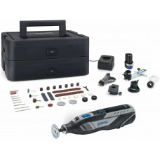 Шліфмашина шліфувально-гравірувальна акумуляторна Dremel 8250-5/65 12В 2х2А·год 5000-30000об/хв ЗП кейс 0.59кг