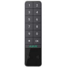 Бездротова зовнішня клавіатура Ajax KeyPad Outdoor Jeweller, графіт