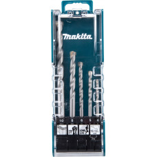 Набір свердел по бетону Makita E-11536, 4-10мм, кейс, 5шт