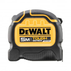 Рулетка DeWALT TOUGH, 5мх32мм, з фіксатором змотування, АБС-пластик, магніт
