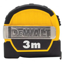 Рулетка DeWALT POCKET, 3мх12.7мм, з фіксатором змотування, АБС-пластик, магніт