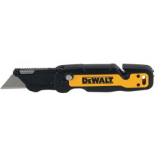 Ніж будівельний трапецієподібний складний DeWALT, з фіксованим лезом, корпус пластик, 82мм