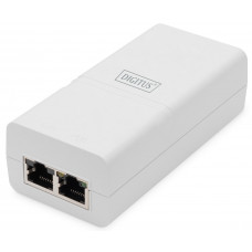 PoE-Інжектор DIGITUS PoE+ 802.3at, 10/100/1000 Mbps, Output max. 48V, 30W, білий